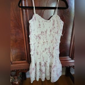 Storia printed smock dress NWT